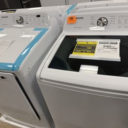 Samsung Washer And Gas Dryer 