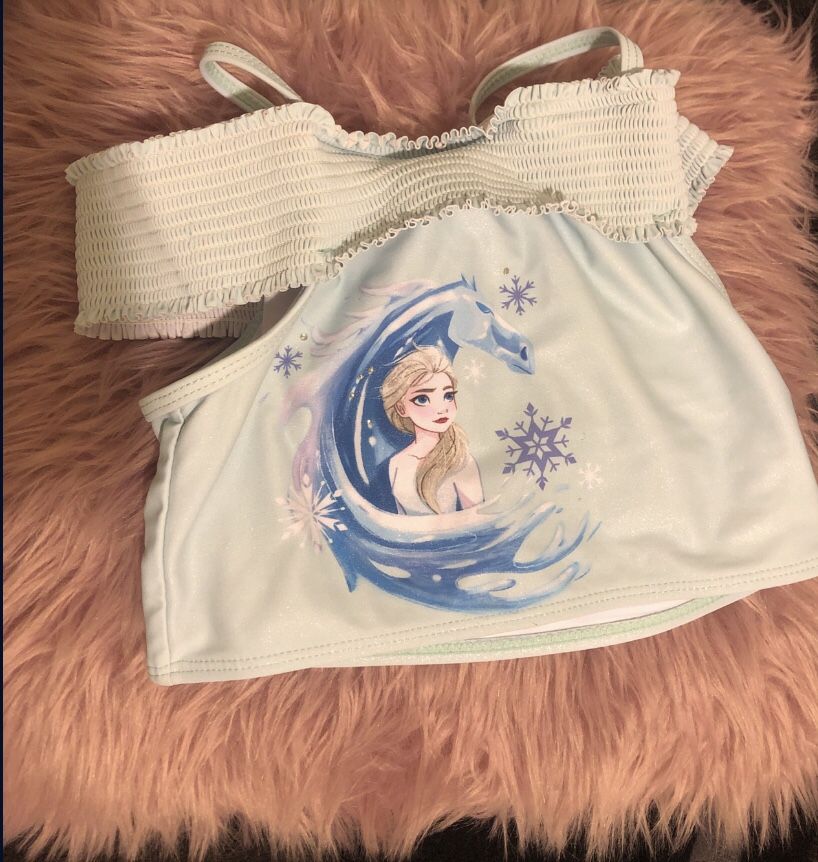 💙Disney Store Frozen ❄️ ELSA Swimsuit 🩱 🏊🏼‍♀️
