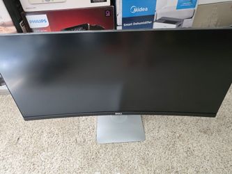 Dell U3415wb good condition accessories included