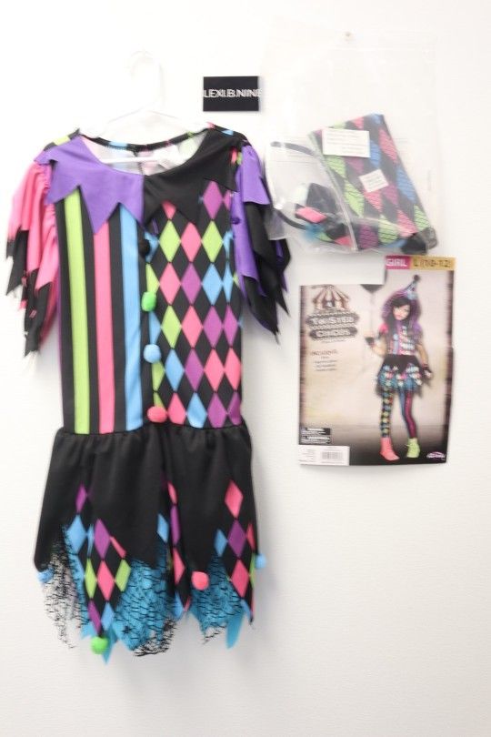 Twisted Circus Girl Halloween Costume For Sale