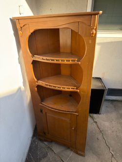 Northwest Chair Company Corner Cabinet