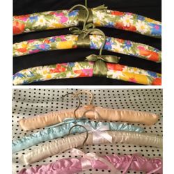 7 Satin Lingerie Hangers