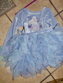 Disney Frozen Elsa Girls Tutu Dress