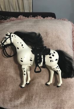 Mattel Barbie rare 1997 white with black spots.