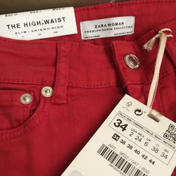 New Zara Jeans Size 2 Delivery Make An Offer 