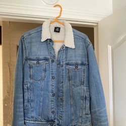 Denim wool jacket . Great condition