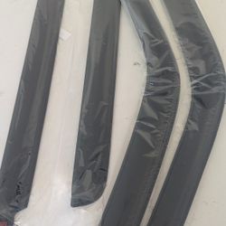 Yqautec Window Visors Black 