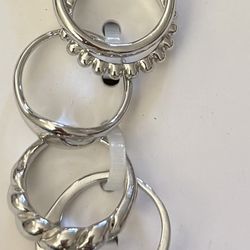 Silver rings