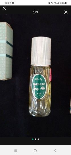 Vintage perfume spray Emeraude 1 oz