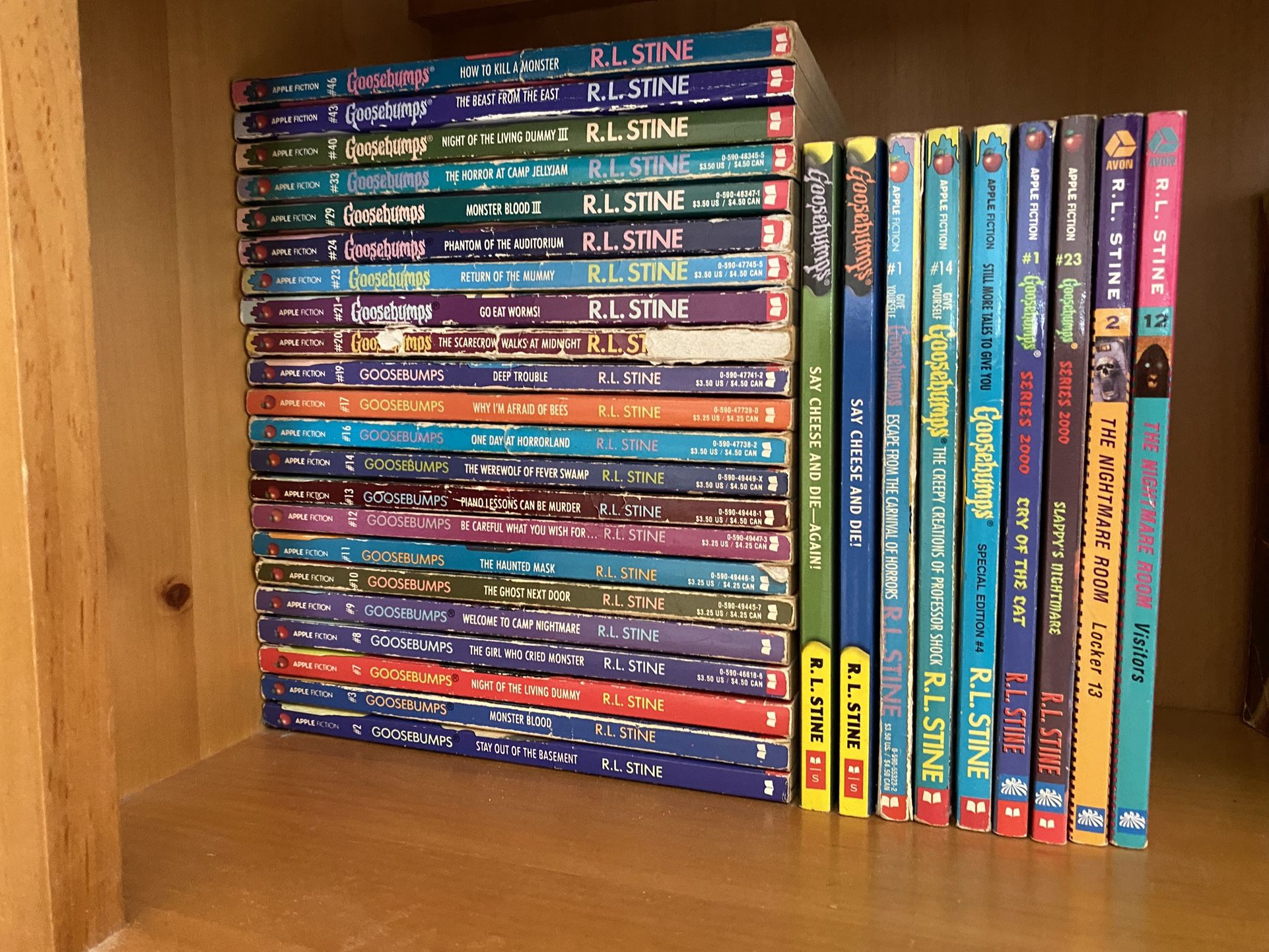 Goosebumps Book Lot 31 Books