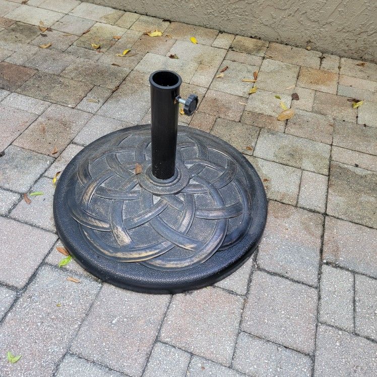 Round Umbrella Stand Base