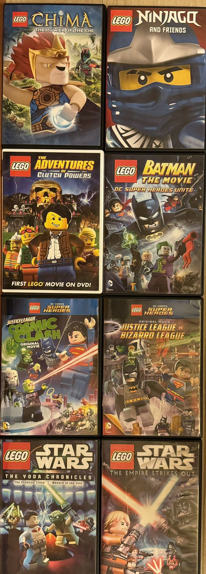 Bundle Lego DVD’s