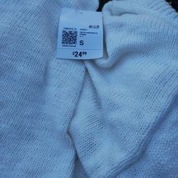 Women's Sweater Cardigan Cream Size Small 