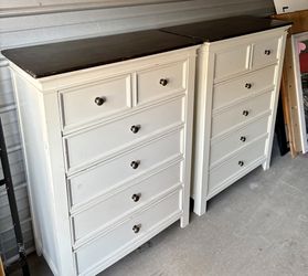 Two Tall Boy Dressers