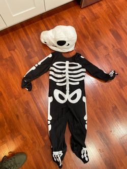 Toddler skeleton dinosaur costume