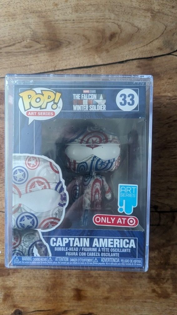 Funko Pop! Marvel: The Falcon And Winter Soldier : Captain America