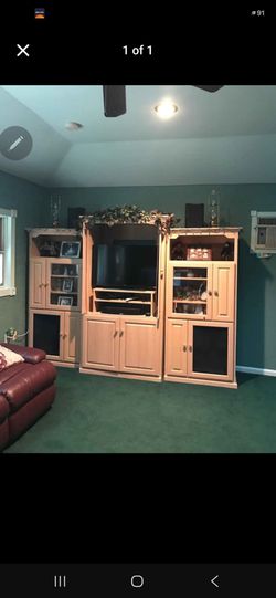 Nice entertainment center