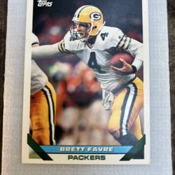 Brett Favre Topps No. 250 trading card