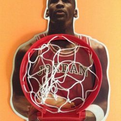 Vintage 80s 90s Michael Jordan Mini Basketball Hoop