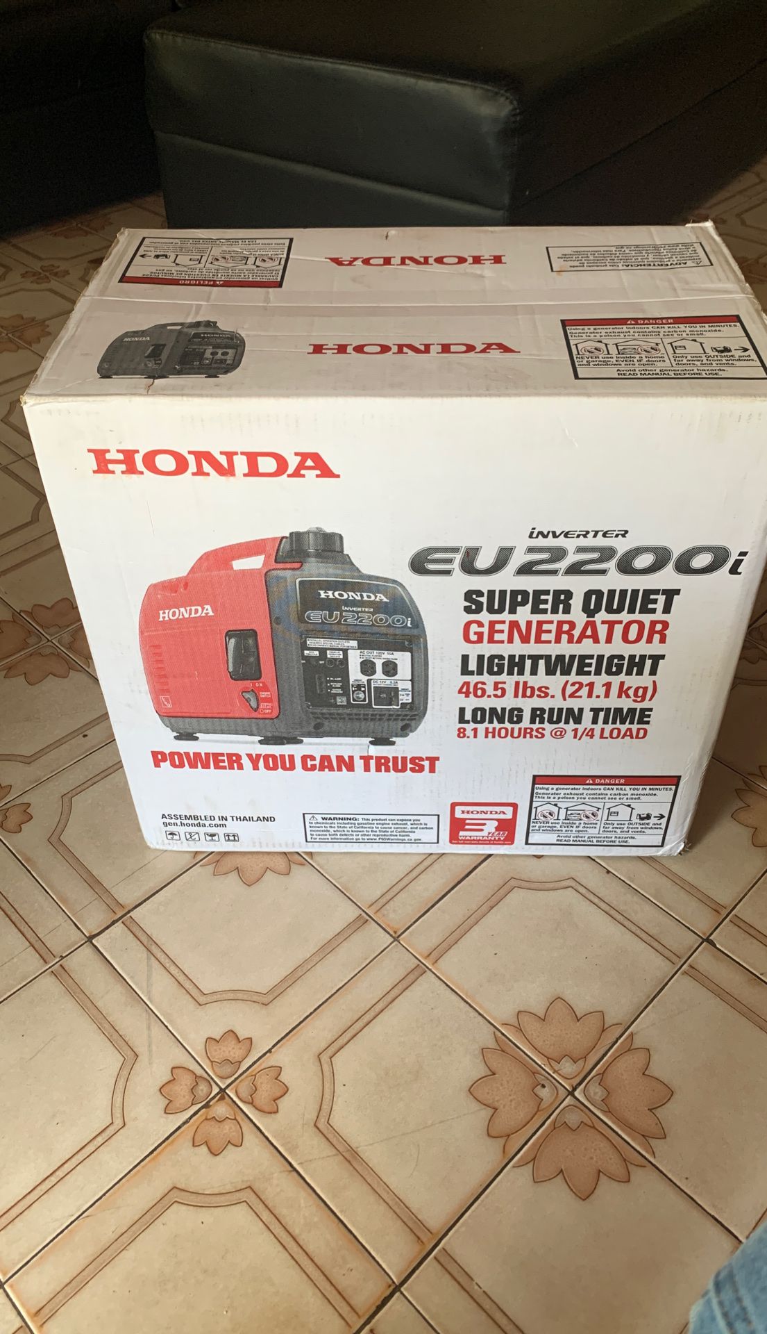 Honda EV2200 Super Quite Generator