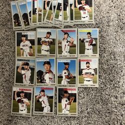 Retro diamondback topps baseball cards!
