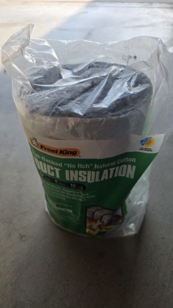 Frost King Duct Insulation 12"x1"x15'