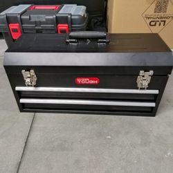 Tool box with tools
