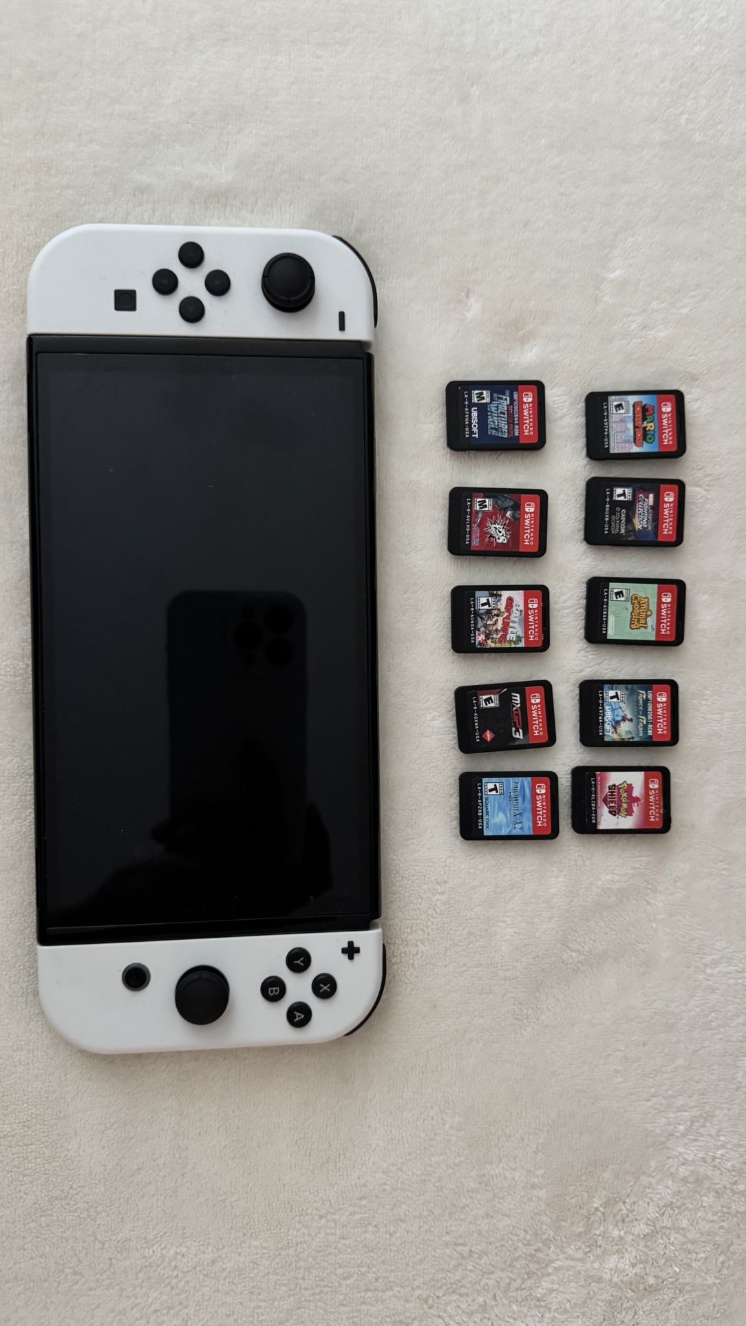 Switch OLED with 10 Games