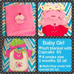 3 months baby girl clothes