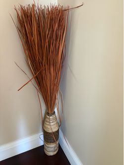 Wild dried grass ornament