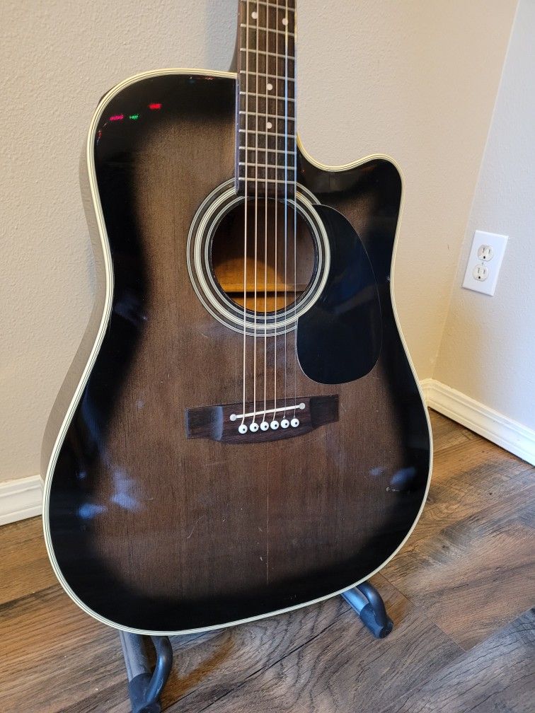 Vintage Takamine Acoustic Electric Guitar-Japan