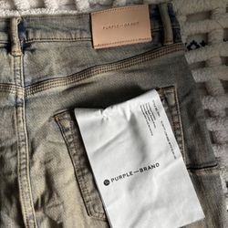 Brand New Purple Jeans 