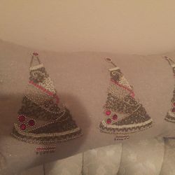 Pier 1 Christmas Pillow