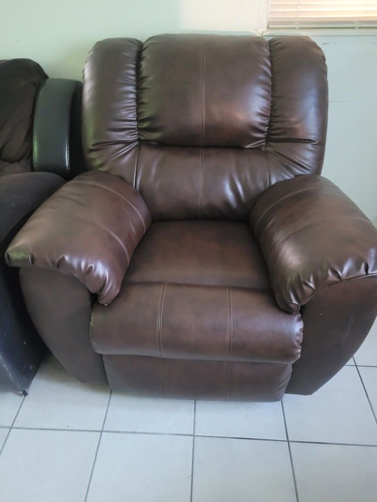 Leather Recliner Chair