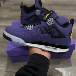 Air Jordan 4 Retro Los Angeles Lakers 