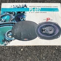 Vintage Prestige Car Speakers (Brand New ) Im box