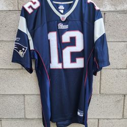 Vintage Reebok Tom Brady  New England Patriots Jersey 