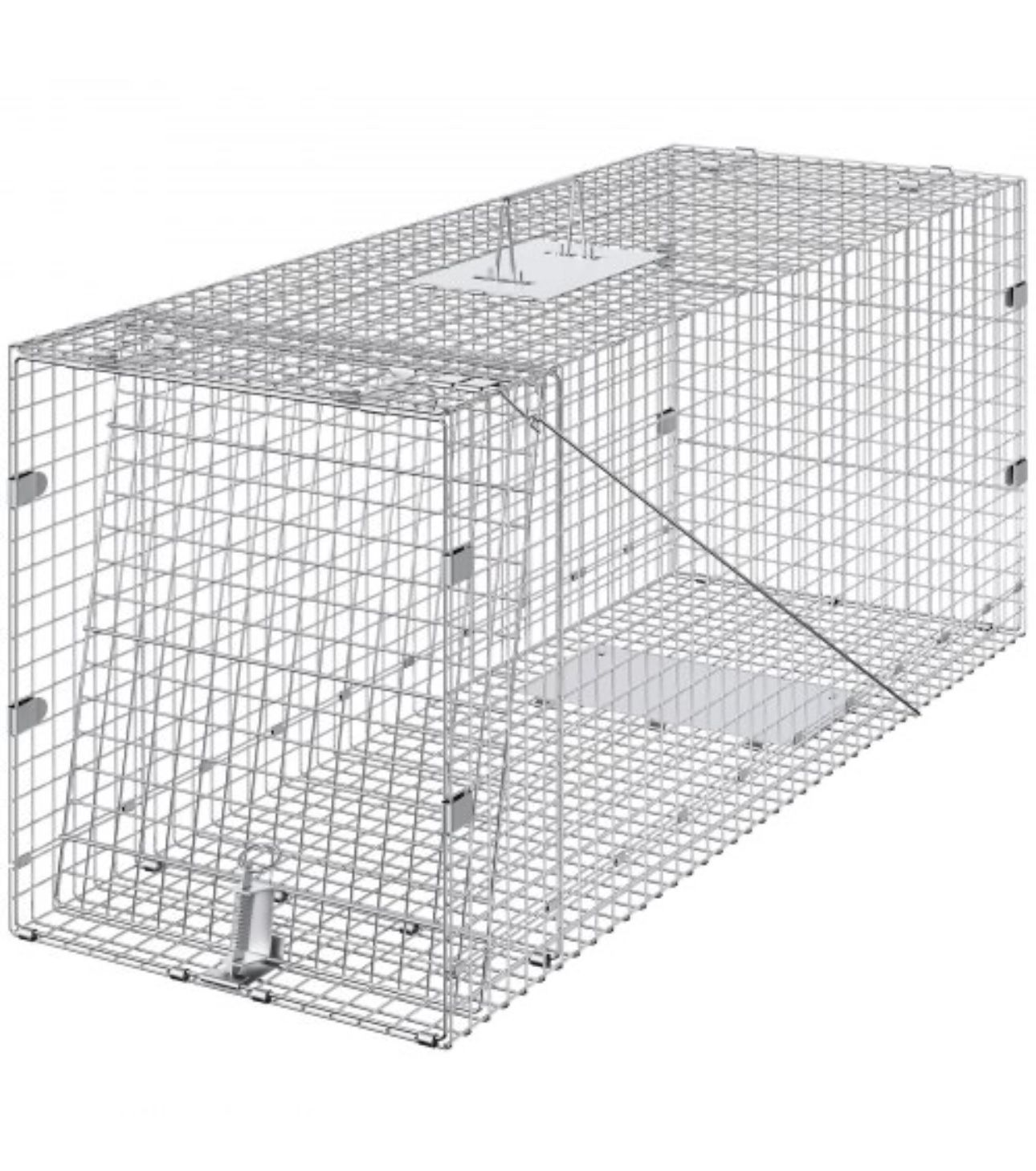 Live Animal Cage Trap, 50" x 20" x 26" 
