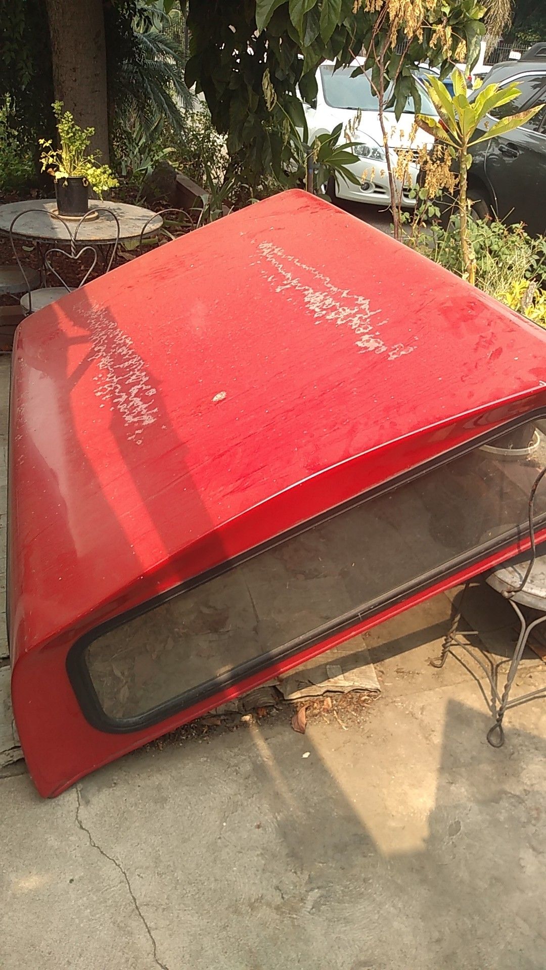 ARE red camper shell