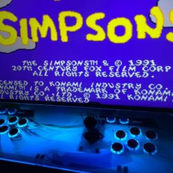 SUPER 4000+ Game Box w/HDMI 2 Arcade Sticks & LED