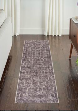 Grayscale Runner Rug