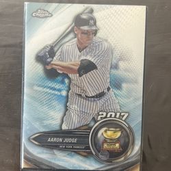 Aaron judge baseball card
