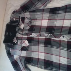 Men's L Button Up Dress Shirt