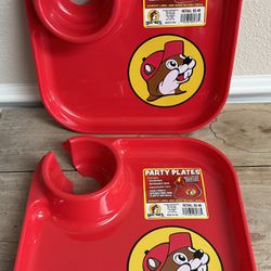 Bucees Party Plates Buc-ees (just 2 left) $5 each xox