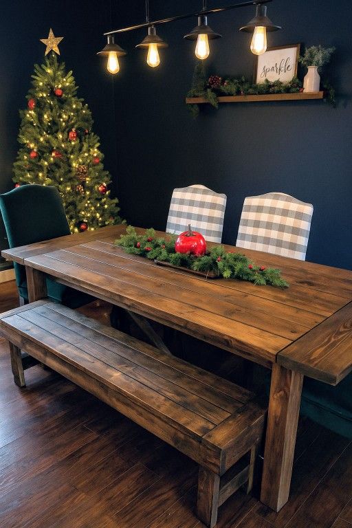 Custom Designed Farmhouse Dining Tables.