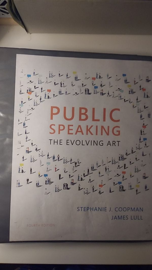 Public Speaking The Evolving Art 4th Edition For Sale In Las Vegas Nv Offerup - 