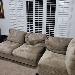 Natuzzi Clothe Sectional 