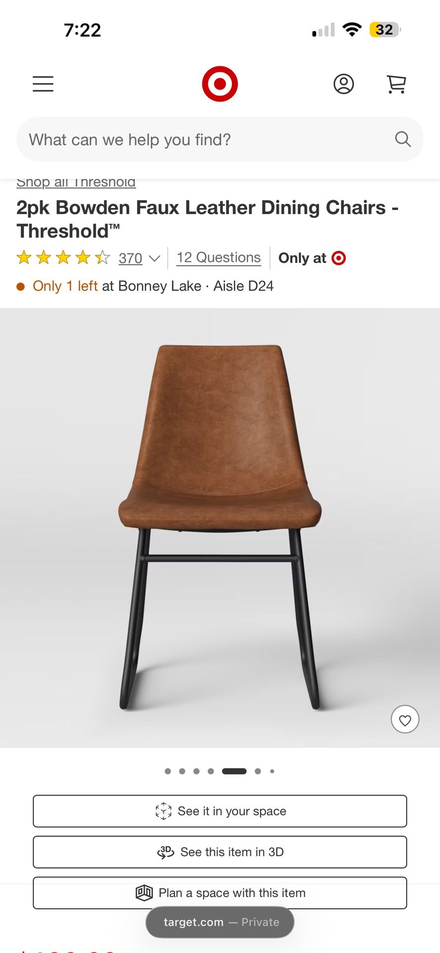 Faux Leather Dining Table Chairs 