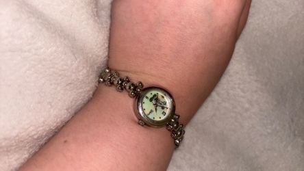Mickey Mouse Silver-Tone Watch