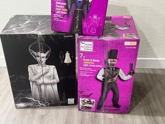 Halloween Animated LED Decorations Bundle